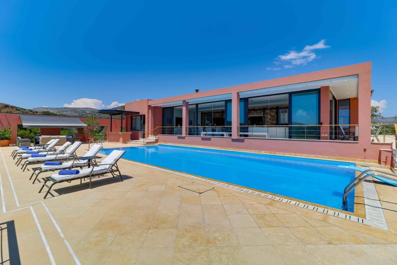 Black Diamond Beachfront Pool Villa Pasithea In Sounio, Athens Сунион Экстерьер фото
